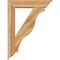 Ekena Millwork Funston Traditional Rough Sawn Bracket w/ Offset Brace, Western Red Cedar, 8"W x 36"D x 48"H BKT0806X36X48FST01RWR - alternate 4